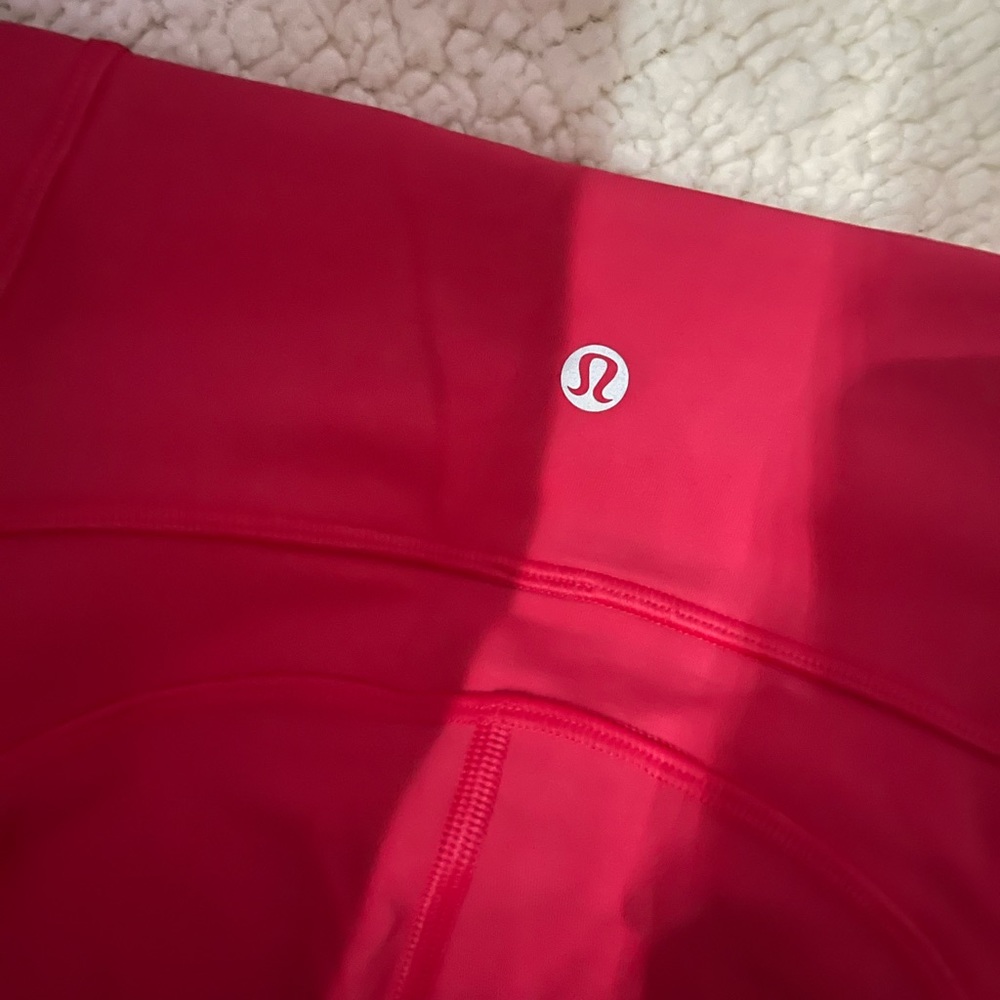 Hot Pink Lululemon Capris